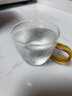 heisou 小茶杯耐热玻璃日式纯手工锤纹功夫茶具品茗杯带把6只装KC828 实拍图