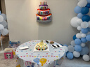 多美忆生日地飘气球架子1对13球立柱生日道具落地装饰引地飘场景布置 实拍图