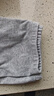 浪莎儿童秋裤男童纯棉单件儿童衬裤中大童棉毛裤薄款保暖裤 灰色 160（建议身高150-160） 实拍图