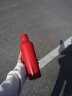 CORKCICLE.保温杯男女士学生高颜值大容量车载不锈钢保冷保冰水杯子新年礼物 中国红475ml 实拍图