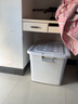 佳帮手 收纳箱衣物整理带滑轮储物箱衣服棉被搬家打包箱玩具收纳塑料箱 【包邮】灰50L*2【55*40*33】 实拍图