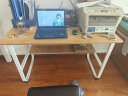 木以成居电脑桌台式家用穿线孔简易书桌学习桌学生简约写字桌子1.2米 实拍图