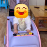 蒂乐学步车婴儿手推车防o型腿防侧翻宝宝学步走路神器儿童助步车 静音轮-贝蒂粉-5合1(配坐垫) 实拍图