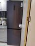 美菱（MeiLing）无忧嵌402双门两门超薄零嵌小户型大容量拼接窄门一级节能低噪变频风冷无霜底部散热冰箱国家补贴 BCD-402WPCZX 神秘灰 实拍图