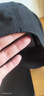 帽忆橱帽子男女通用情侣户外棒球帽男士夏季透气鸭舌帽潮流时尚防晒帽 纯黑色(可调节) 实拍图