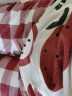 浪莎睡衣女士夏季纯棉短袖七分裤家居服夏天薄款大码套装 草莓印花XL 晒单实拍图