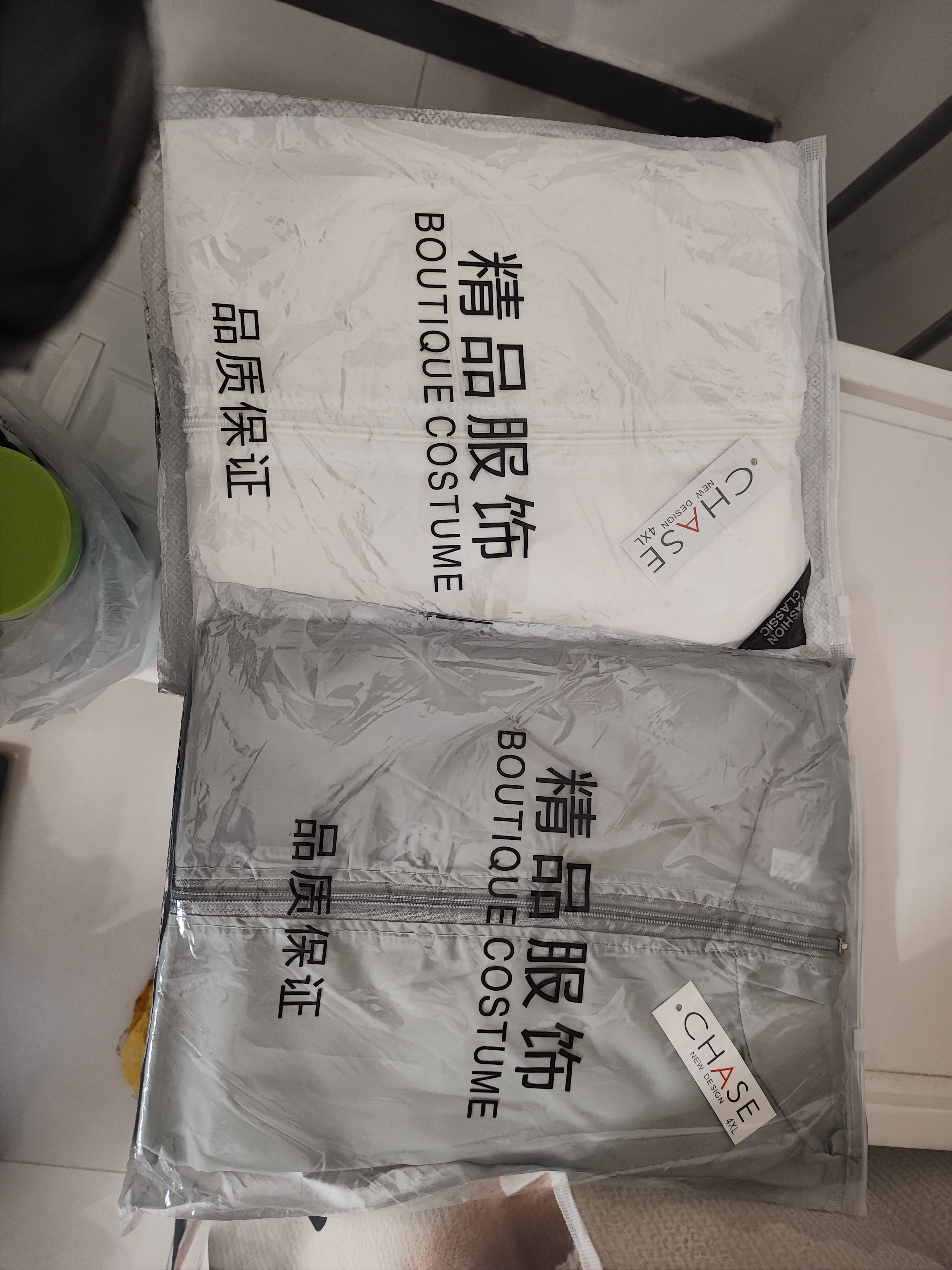 策息冰丝防晒衣服男长袖外套2026夏季新款防紫外线钓鱼服 白色+灰色 4XL -建议160-180斤左右 实拍图
