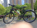 凤凰（Phoenix） 自行车山地车男女单车中小学生少年成人运动越野赛车旅行车变速 26寸黑金辐条轮/铝车架 36速专业版 实拍图