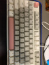 ikbc键盘机械键盘无线w210红茶青轴键盘鼠标套装游戏电竞有线樱桃键盘电脑办公人体工学键盘 C210时光灰有线108键红轴 实拍图