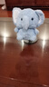 桌面摆件桌伴可爱熊玩偶桌子摆件陪伴学习生日礼物男女摆件 桌伴玩偶毛绒玩具【小象】 实拍图