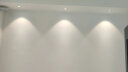 雷士（NVC）射灯led防眩超薄筒灯嵌入式天花灯网红小山丘背景墙客厅卧室孔灯 力荐-弧影-7W暖白光-开孔75mm 晒单实拍图