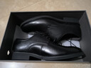 奥康（Aokang）皮鞋男英伦风秋季男鞋系带商务正装鞋男士低帮鞋子 黑色40码 实拍图