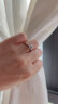 AEAW Jewelry18K金镶培育钻石戒指DF色人工人造钻石戒指情人节礼物求婚订婚 福利1.3克拉IGI(D/VVS2/3EX/N) 晒单实拍图