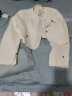 品彩短外套女纯色短款简约小香风外套圆领时尚气质上衣 P13KF3476 晒单实拍图