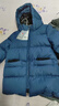 保姆鹅 儿童羽绒服宝宝中长款加厚冬季外套防风保暖白鸭绒冬装[NG2654] 藏蓝 110 实拍图