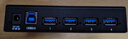 西普莱（SIPOLAR） 7/10/16多口工业级usb3.0高速稳定扩展分线器笔记本电脑usb扩展带电源hub手机刷机传输充电集线器 4口USB3.0    A-4U30 1.4米数据线 实拍图
