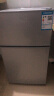 新飞（Frestec）小冰箱迷你小型双门家用 宿舍出租房办公室冷藏冷冻电冰箱节能省电 一级能效-42升银 【省电轻音】 实拍图