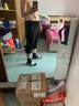 adidas简约舒适运动健身七分裤男女夏季阿迪达斯官方BK0982 黑色 L 实拍图