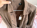 优衣库男女装法兰绒衬衫长袖衬衣纯棉薄外套25新款478118 480773 480773/37栗色 3XL 实拍图