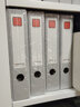 齐心（COMIX）pvc磁扣式加厚档案盒68mm/文件盒/资料盒A4 55mm 灰色A1297 实拍图