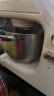大宇（DAEWOO）厨师机家用和面机揉面机打蛋器5L大容量智能全自动多功能轻音绞肉机压面机搅面料理机可商用CSJ05 【标配】奶白 5L 晒单实拍图