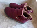 回力棉鞋女冬季加绒加厚老人保暖鞋老式妈妈防滑老年人雪地靴女款 紫红色-女款【建议选大一码】 37 实拍图