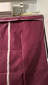 蜗家 布衣柜简易衣柜加粗防尘双人租房宿舍卧室组装收纳衣服柜储物柜 1602酒红色【长130*深46*高168】 实拍图