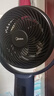 美的（Midea）【变频轻音】空气循环扇家用遥控电风扇四季净化扇轻音落地扇99%抑菌桌面小风扇大风力风扇GDG24ZR 实拍图