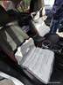 艾布与棉花汽车坐垫冬季毛绒可爱车内垫子单片女车用加厚保暖靠背一体式座垫 哈士奇-【三件套】 实拍图
