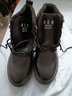 马丁靴男新款秋冬耐磨时尚韩版潮流男士靴子百搭高帮休闲男士皮鞋 Y522-1加绒黑色 44 实拍图