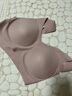 杰曼丽固定杯无痕内衣女夏季薄款无钢圈一体式美背心式大码睡眠文胸罩 （肤色）固定杯机洗不跑杯 L码(101-125斤) 实拍图