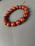 武当山顶级红玛瑙老料手串情人节礼物生日柿子红原矿玛瑙男女款新年礼物 晒单实拍图