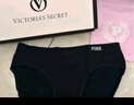 维多利亚的秘密（Victoria's Secret）PINK 夏季舒适无痕3A抗菌抑菌LOGO中腰包臀内裤三角裤女 08P8浅紫色-光面款 11247228 1条 S 实拍图