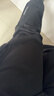 婧麒（JOYNCLEON）孕妇裤秋冬外穿休闲运动裤秋款小个子大码卫裤 黑色 XXL jyk28218 实拍图
