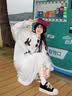 LDBE灰色小狗刺绣棒球服外套女2026新款秋季美式oversize宽松夹克上衣 白灰色【春秋薄款】 M 【80-100斤】 实拍图