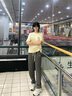 Foss Phil裤子男士冰丝夏季宽松垂感休闲长裤刺绣薄款直筒裤FPK22深灰XL 实拍图