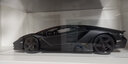 比美高合金车模1：18兰博基尼 雷文顿 LP770静态仿真合金汽车模型 美驰图LP770哑光黑色 实拍图
