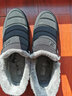 鮟鱇 冬季加绒棉鞋老北京布鞋女中老年防水妈妈鞋AK78896 黑色 40  实拍图
