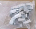 毕亚兹  六类屏蔽水晶头 6类千兆网络接头 工程级RJ45电脑网线连接头 Cat6镀金水晶头 30个 实拍图