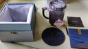 八玺（BAXI）宜兴手工紫砂杯带盖办公杯男士泡茶杯紫砂茶杯团购定制送爸爸  山水紫泥飞把-邹耀明老师-500ml 450ml 1个 买一得多/证书礼盒齐全 实拍图