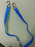 单车少年电动车摩托车后备箱自行车绑带捆绑绳松紧绑货带弹力行李绳子皮筋 1米蓝色单条价 实拍图