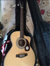 萨伽（SAGA） A1全单吉他pro民谣木吉他男女民谣初学者入门乐器 A1pro-GCR复古色【41寸缺角 】 实拍图