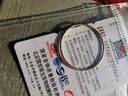 菜百首饰 K金戒指 简约风刻面18K玫瑰金戒指时尚尾戒关节戒女 KJ K金戒指 15号 实拍图