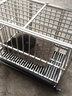 金百特【升级满焊加粗加厚】圆管笼不锈钢狗笼子大型犬宠物狗别墅金毛 加粗加厚不锈钢 小型犬78*52*70（无喂食门） 实拍图