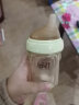 乐迪（lodi）奶瓶新生婴儿宽口径PPSU大宝宝仿母乳仿胀气多功能奶瓶 【双排气】 240ml /0-3个月/可可棕 实拍图