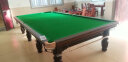 腾勃（TB）斯诺克台球桌英式标准成人桌球台俱乐部家用商用22球3.8米桌球台 12尺 鼎配木库（包送装） 棕色桌（绿色台尼） 晒单实拍图