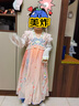 安妮优儿（Anneyol）汉服女童春装2025新款古风连衣裙夏季女孩唐装儿童超仙古装夏款 粉红色 110 实拍图