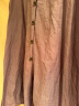 无印良品（MUJI）女式 麻盘扣衬衫 新中式女士汉麻衬衣外套内搭长袖上衣 中灰色 L  165/88A 晒单实拍图