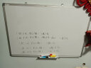 VIZ-PRO(威瀑) 90*60cm 小白板挂墙写字板 双面儿童粉笔黑板家用绿板挂式磁性磁吸办公教学会议白板 BB6090L 晒单实拍图