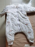 童泰秋冬季婴儿床品宝宝夹棉双向拉链对开分腿防踢被睡袋 粉色丨B款 73cm 实拍图